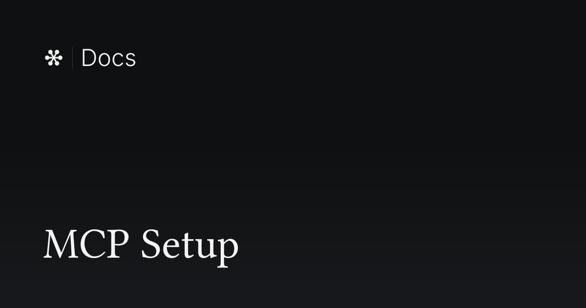 MCP Setup | Flywheel Docs